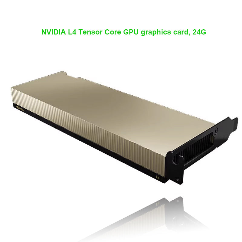 NVIDIA Tesla L4 24GB Tensor Core GPU PCIe Gen4 x16 TDP 72W Graphics card