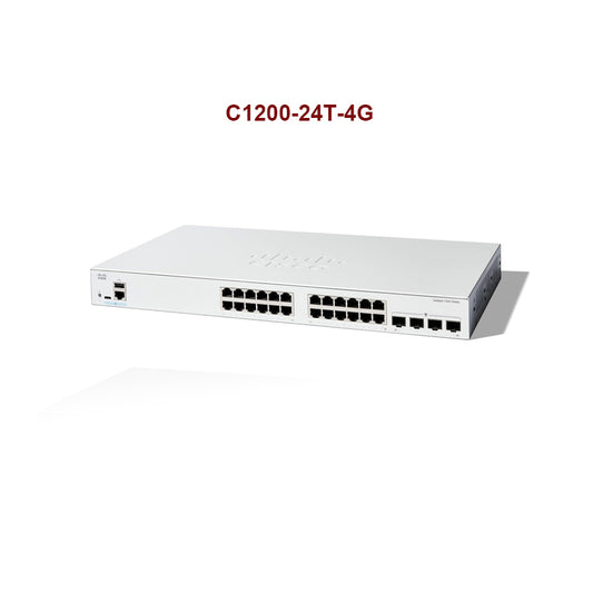 Cisco Catalyst C1200-24T-4G 24端口千兆管理网络交换机