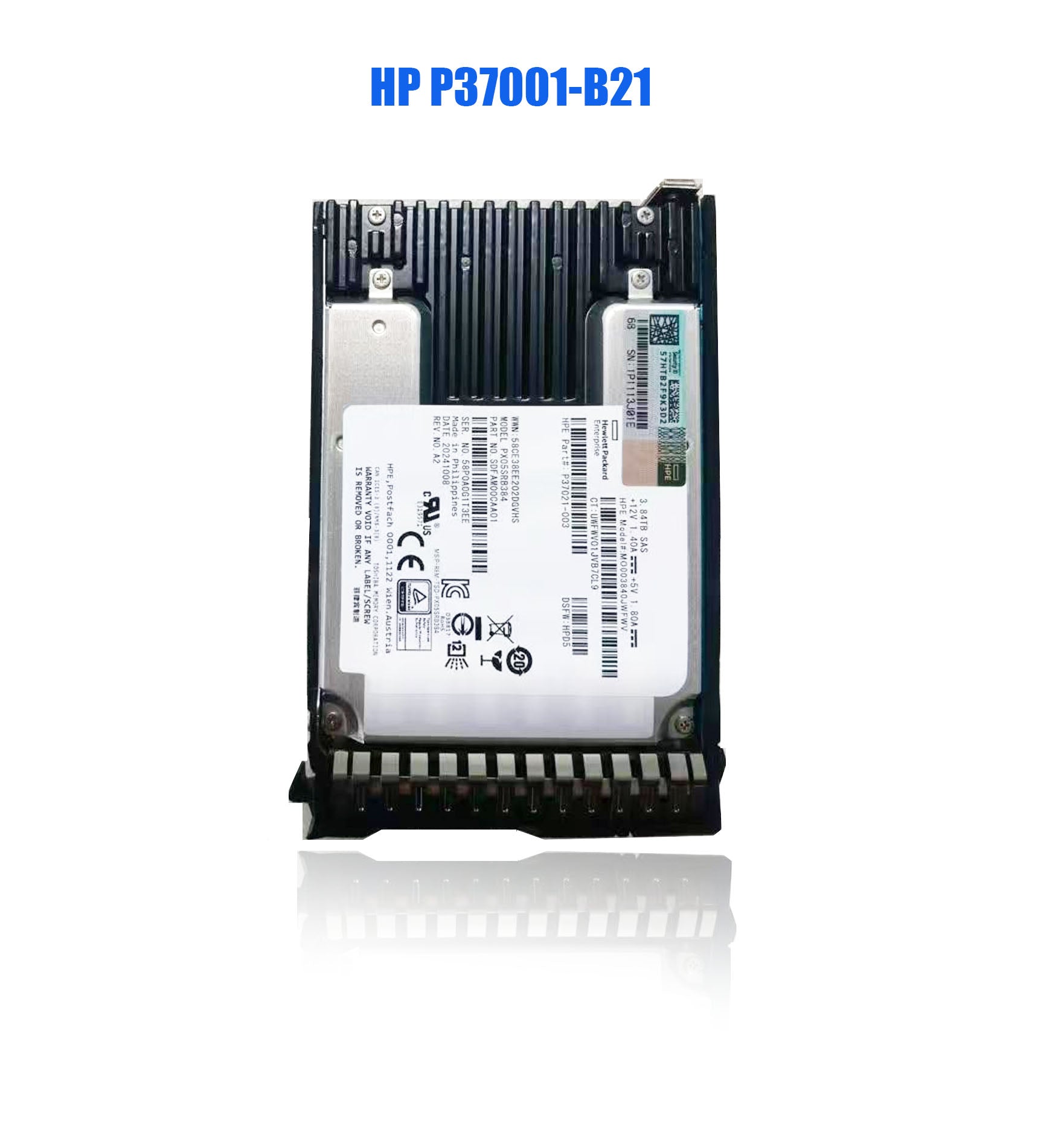 HPE 3.84TB SAS 12G Read Intensive SFF SC Value SAS Multi Vendor SSD