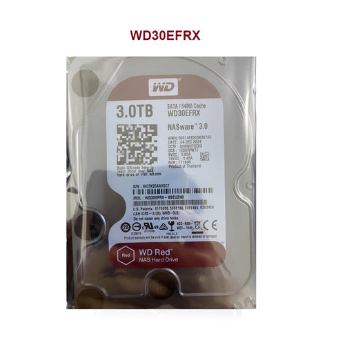 Clearance - WD Red™ Plus NAS Hard Drive 3.5" - 3TB WD30EFRX