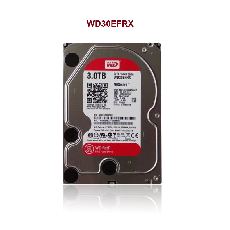 Clearance - WD Red™ Plus NAS Hard Drive 3.5" - 3TB WD30EFRX