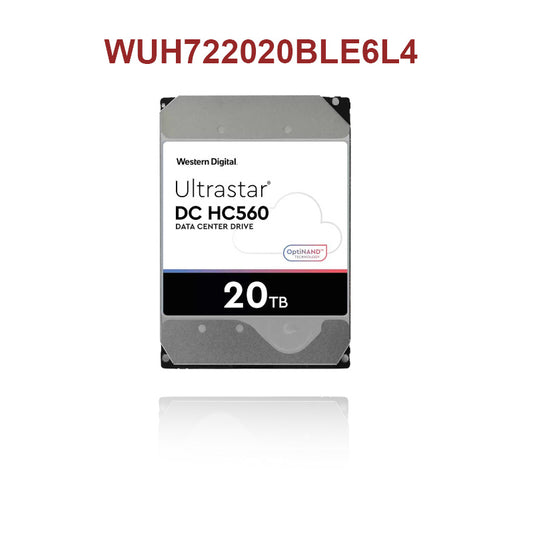 Western Digital WUH722020BLE6L4 Hard disk 20TB SATA3 6Gb/s 7200 RPM 3.5in Ultrastar DC HC560 series