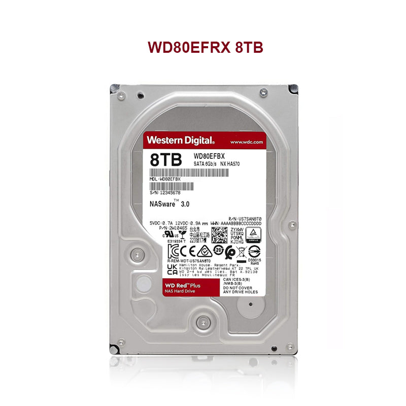 Western Digital 8TB WD Red WD80EFBX