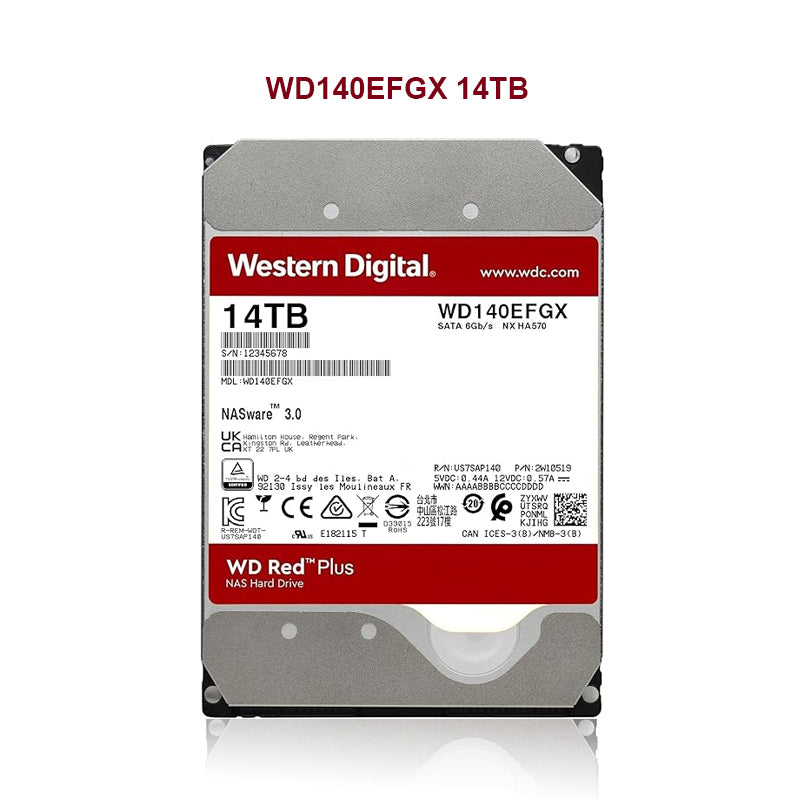 Western Digital 14TB WD Red   WD140EFGX