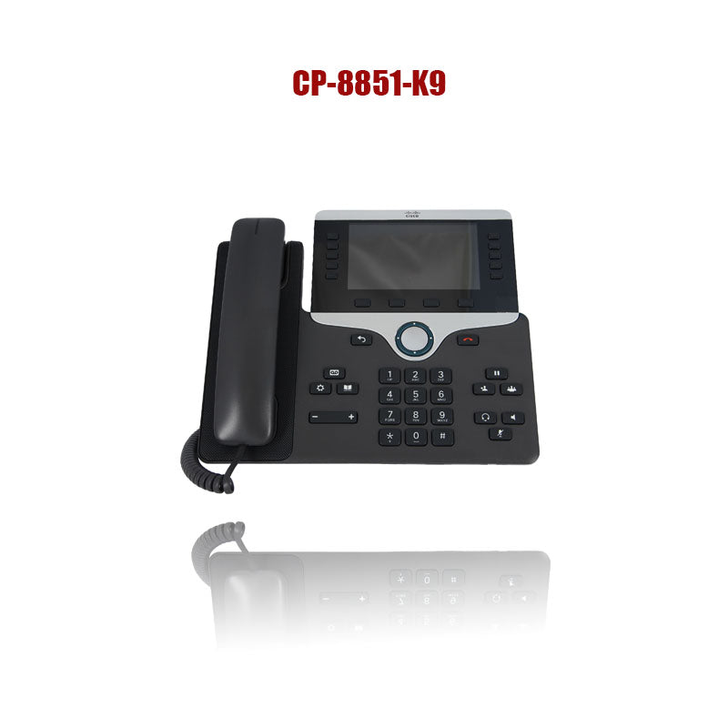 Cisco CP-8851-K9 Color VOIP IP Phone w/USB Port