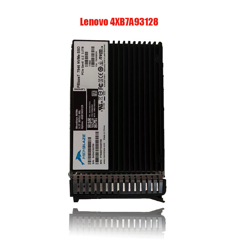 LENOVO 4XB7A93128 - ThinkSystem SFF U.2 VA 3.2TB Mixed Use NVMe PCIe 5.0 x4 HS SSD