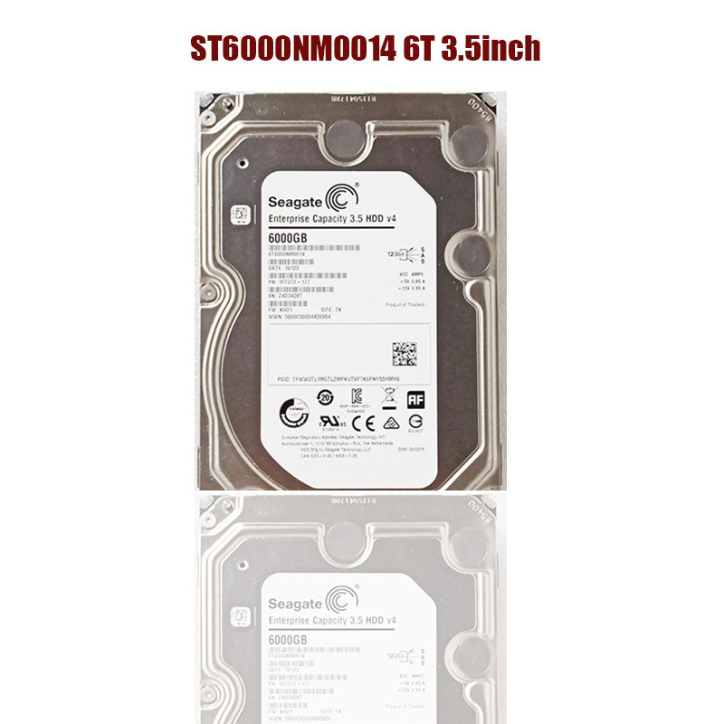 Used refurbished SeagateST6000NM0014 6T 3.5-inch 7.2K 12GB SAS server hard drive 6T